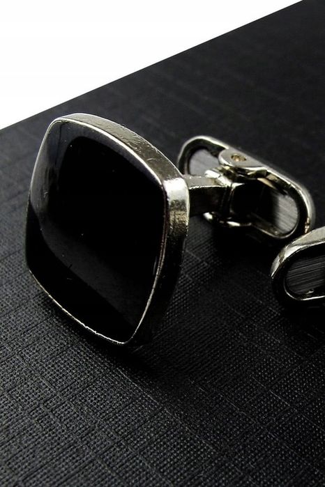 Eleganckie Męskie Spinki Do Mankietów Koszuli S011
