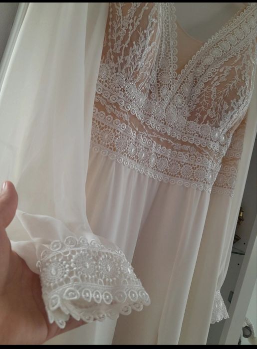 Sukienka Boho  z salonu sukien ślubnych