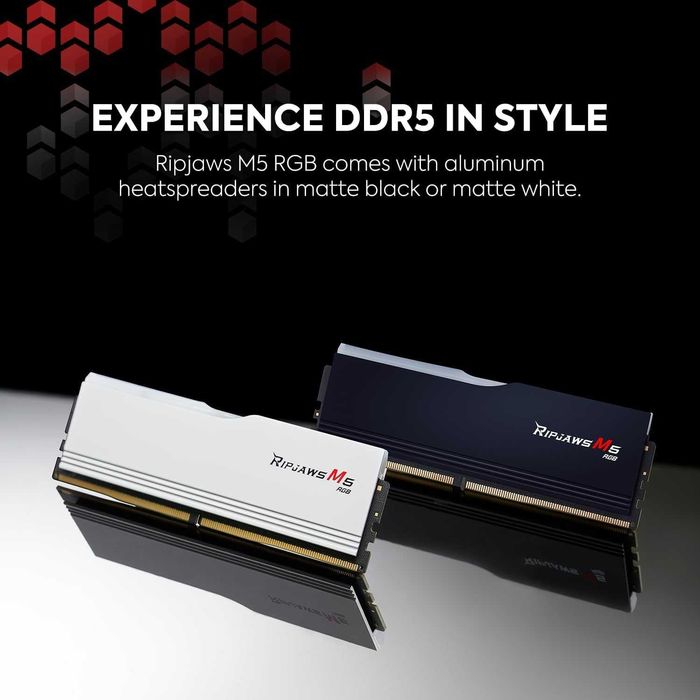 ОЗУ G.Skill 96 GB (2x48GB) DDR5 6400 MHz RGB Black 1 шт. USED!