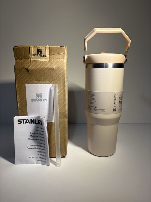 Stanley cup Iceflow Flip Straw Tumbler 0.89L rosa pastel NOVA