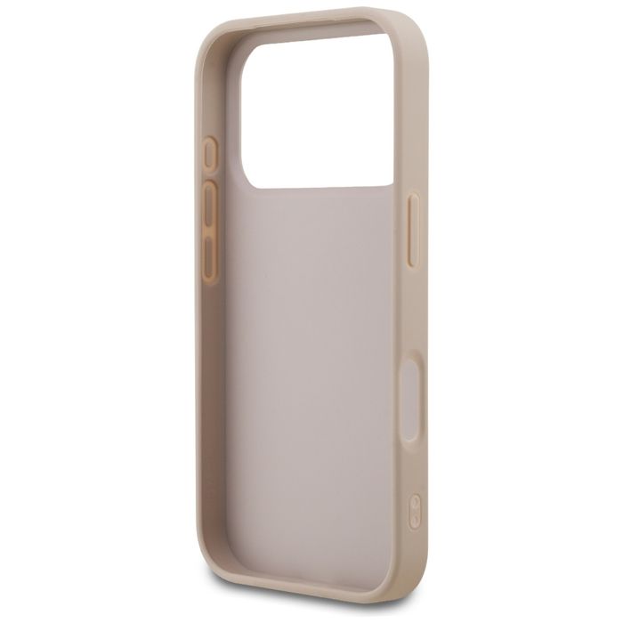 Etui do iPhone 17 Pro Guess 4G Classic różowy