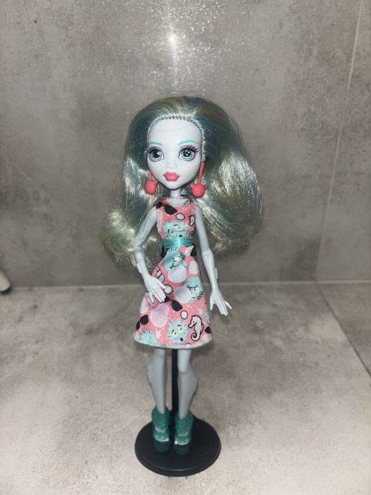 Monster high lalka emoji lagoona blue
