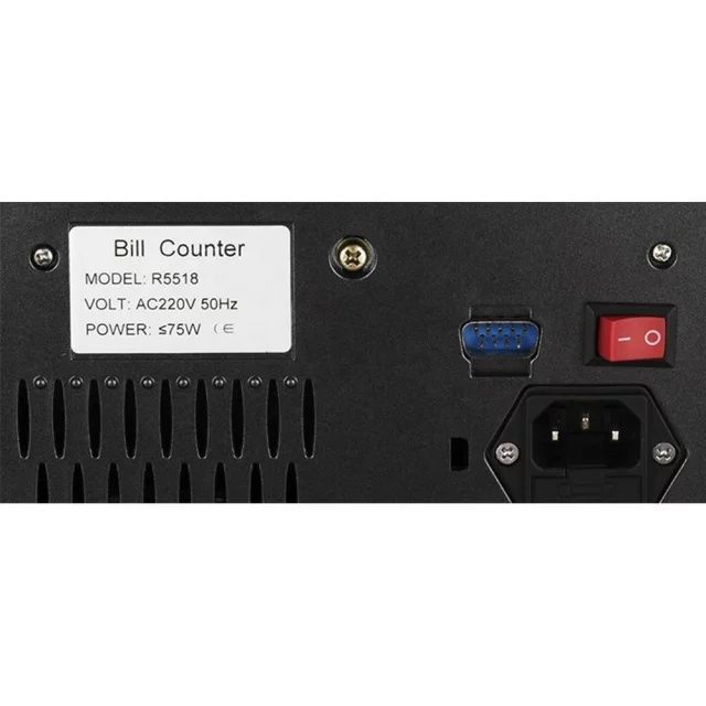 Novo! Envio grátis! Máquina de contar notas dinheiro totalizadora