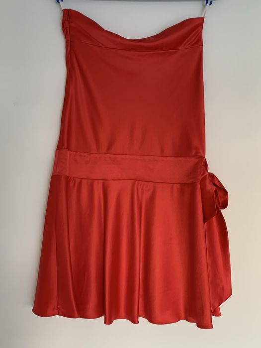 Vestido vermelho United Colors of Benetton