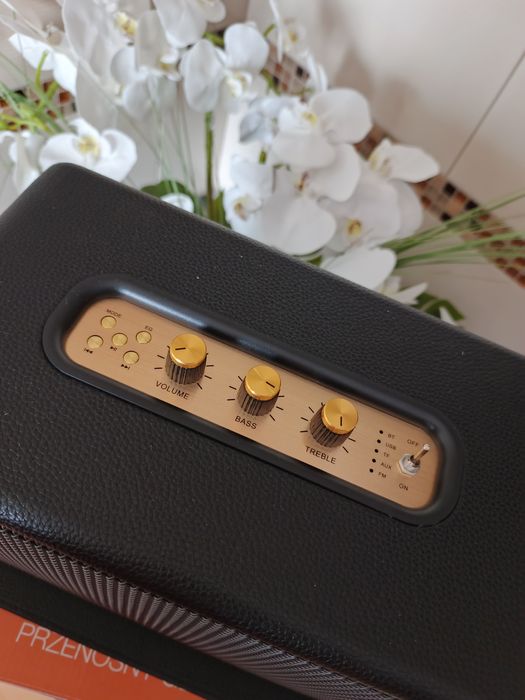 Hykker portable bluetooth speaker duży głośnik nowy