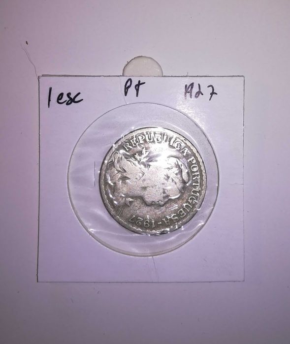 Moedas 1 Escudo Portugal