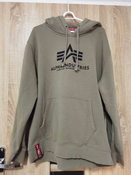 Alpha Industries Khaki Hoodie 3XL