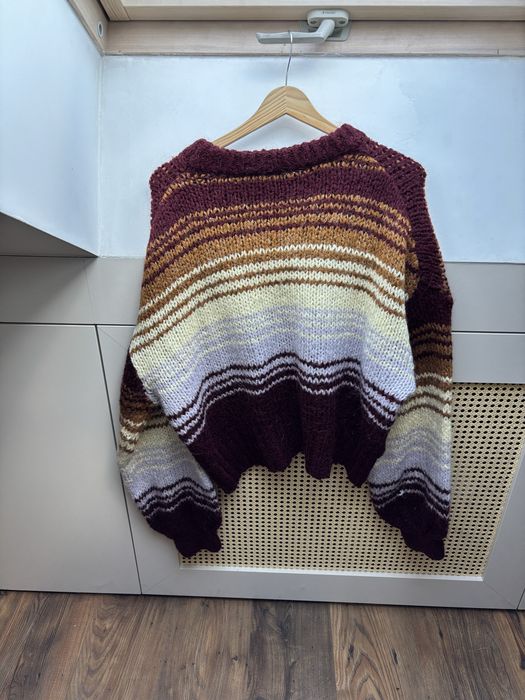 kolorowy sweter zara