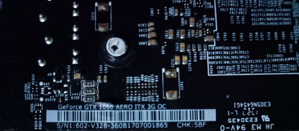 gtx 1060 msi aero itx 3G oc