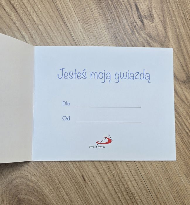 książeczka z cytatami "Jesteś Moją Gwiazdą"
