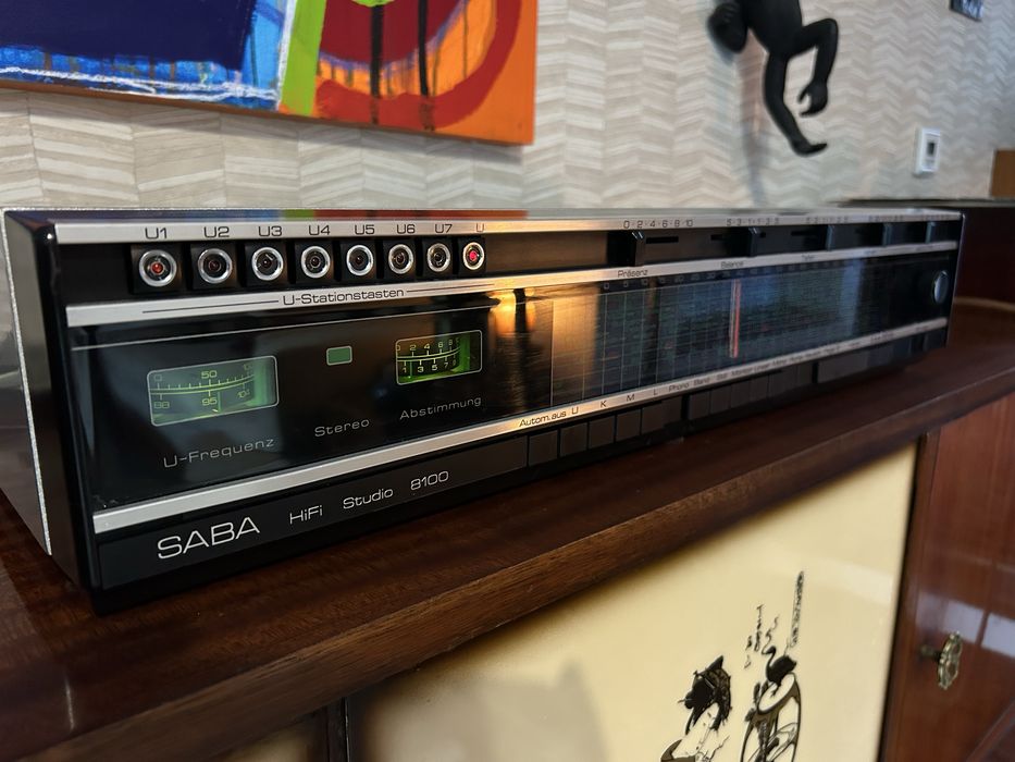 Receiver Vintage SABA Studio 8100 Stereo – Como Novo e Revisto
