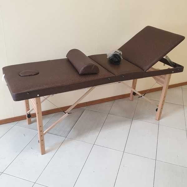 Массажный стол деревянный 2-3-х сегментный стол для массажа, тату, SPA