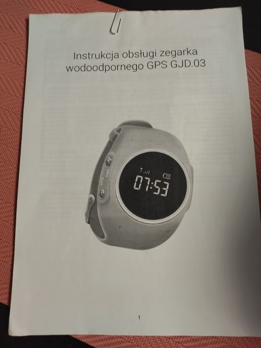 Zegarek dla dzieci GPS z lokalizacją