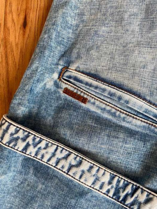 Kombinezon ogrodniczki jeans marmurek acid wash big star 40 42