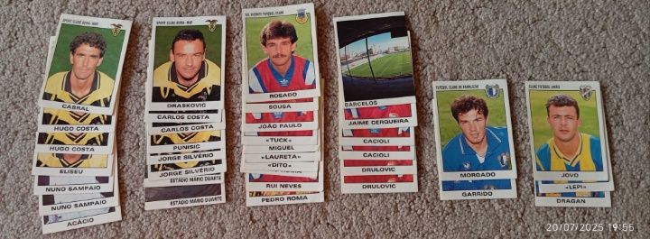 Cromos PANINI época 93-94
