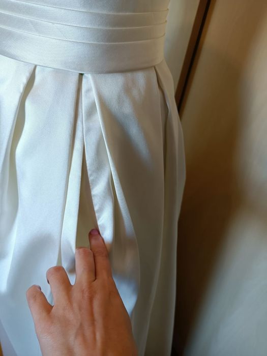 Suknia ślubna gładka rozm 36 Madonna Kraków