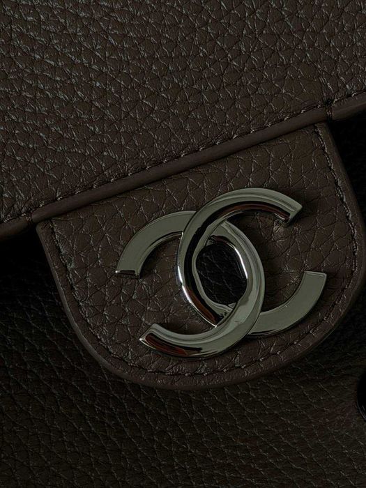 Torebka Chanel Souplissimo Maxi Flap!Skóra cielęca o ziarnistej fakturze! Premium