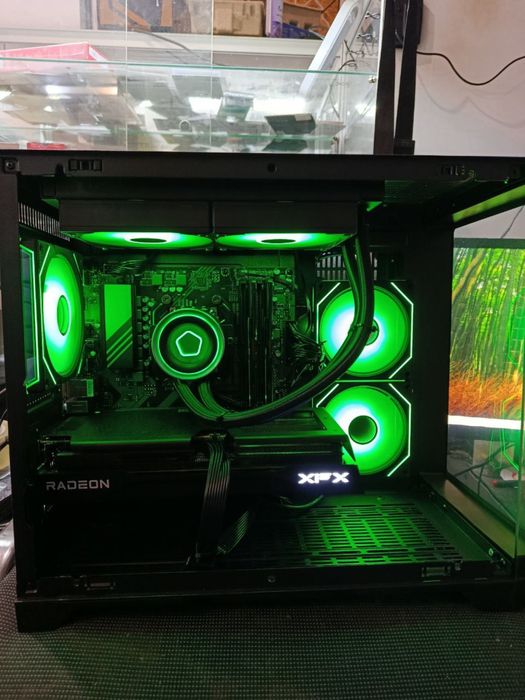 Новый игровой компьютер Ryzen 5 8400f/32/ssd 1 тб/rx9060xt 16gb