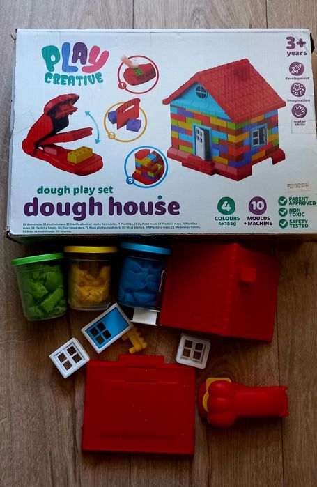 Zestaw kreatywny dla dziewczynki 4+, Książki,  puzle