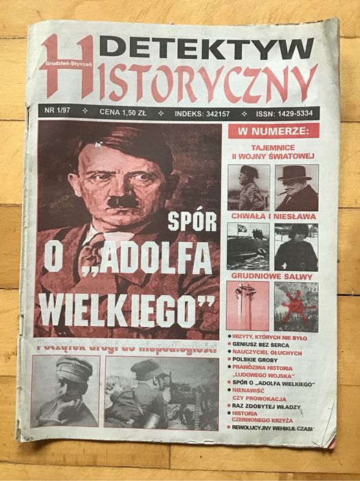 Czasopismo „Detektyw Historyczny” NR 1/97 Grudzień- Styczeń