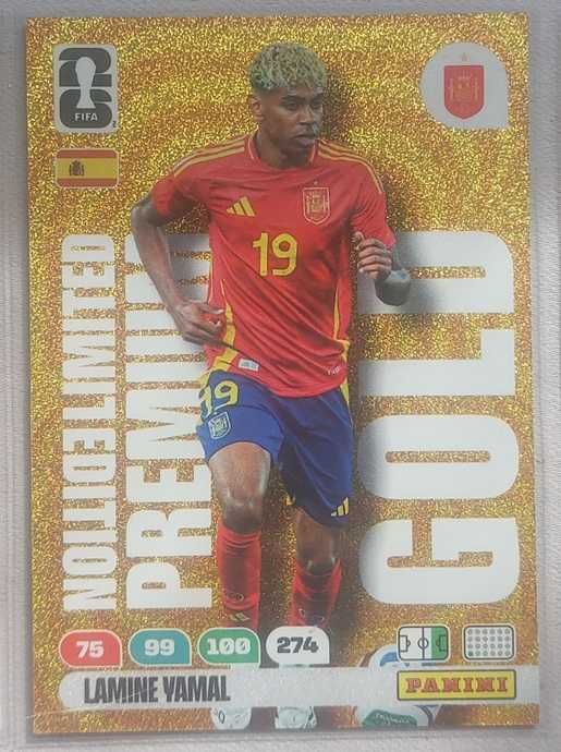 Panini Adrenalyn Fifa 2026 - Limited Edition Premium GOLD