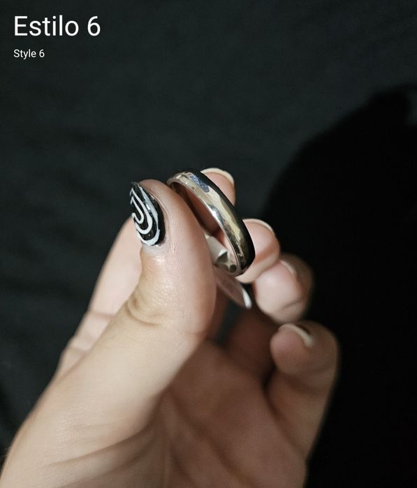 Anéis aço inoxidável