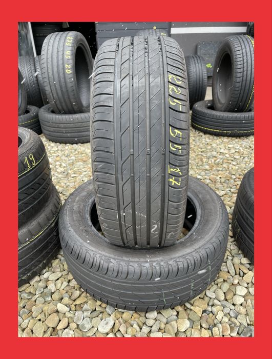 225.55r17 Bridgestone Turanza T001 літні шини колеса 2шт 7мм: 2 