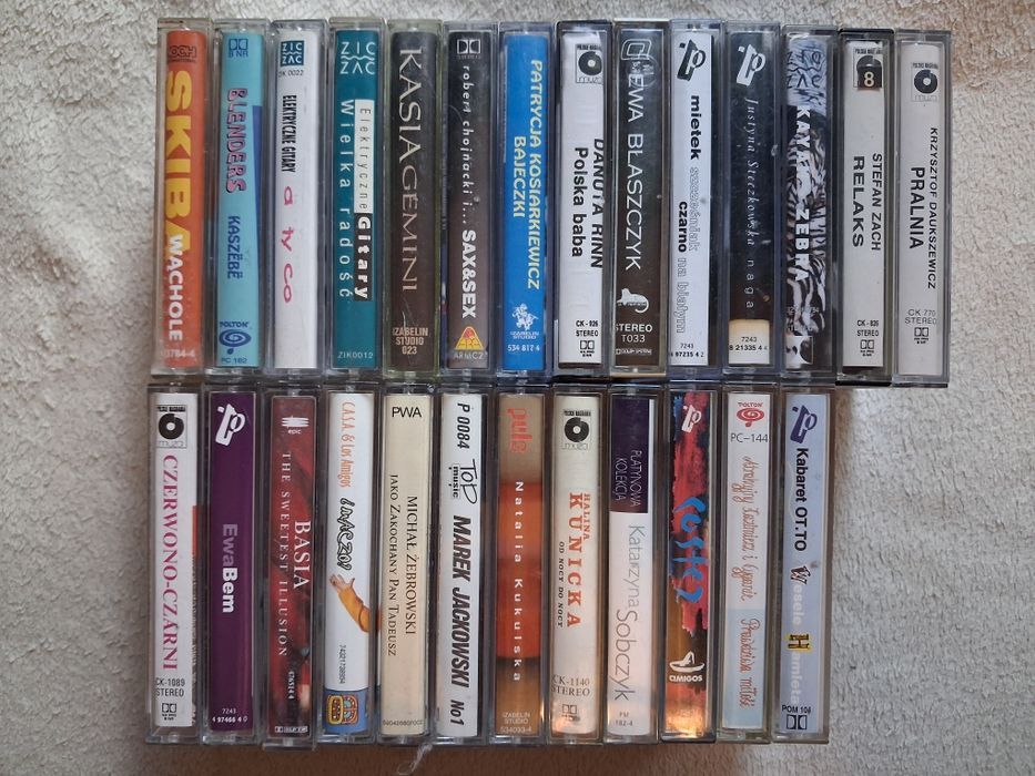 Kaseta magnetofonowa - muzyka polska VINTAGE