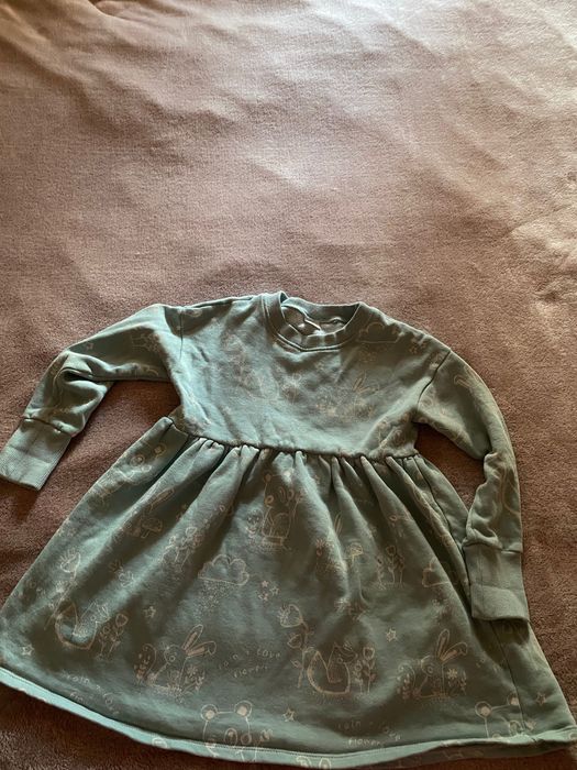 Продам плаття утеплене на дівчинку Next