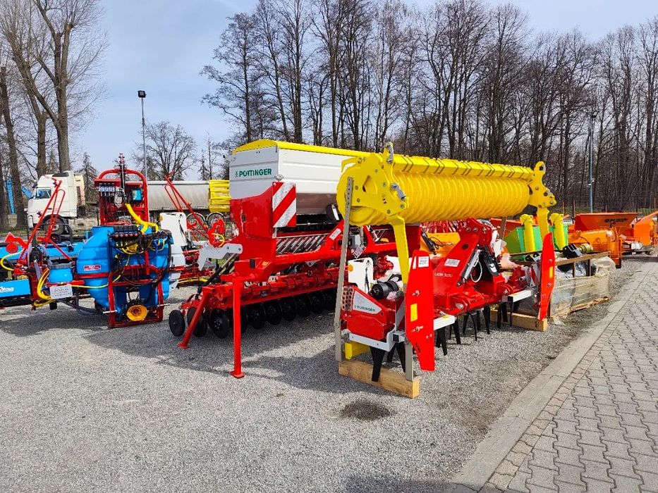 Pottinger Lion 3030 + Vitasem 3030 ADD  Zestaw uprawowo siewny mechaniczny brona aktywna i siewnik Pottinger