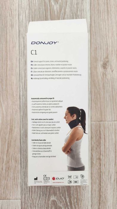 Анатомический шейный бандаж воротник DonJoy C1.