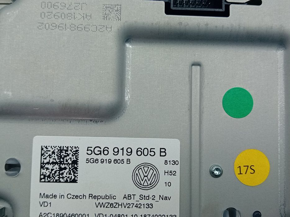 Display / ecrã de informações VOLKSWAGEN Golf VII (5G1, BQ1, BE1, BE2)