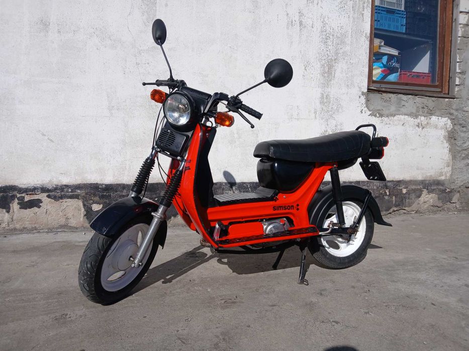 REZERWACJA -Klasyczny motorower Simson SR 50 z 1987 roku zarejestrowan