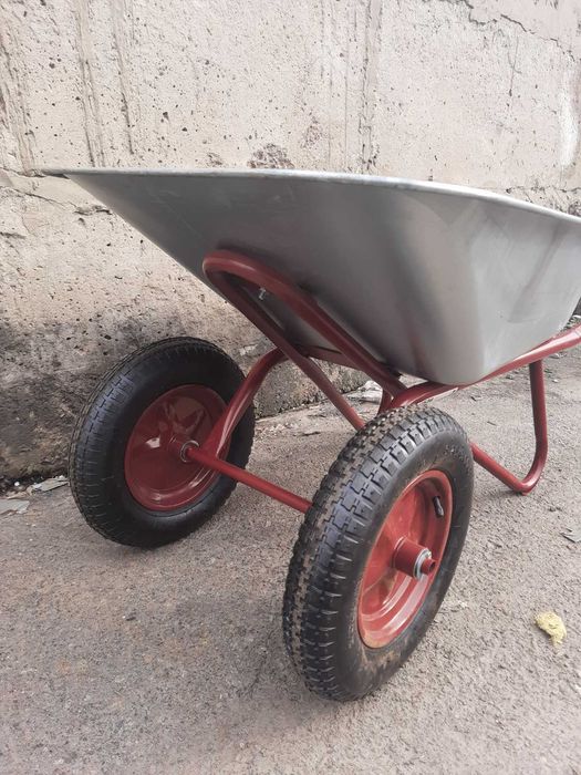 Тачка садова будівельна строительная двоколісна Krok-2 90л. ЛАТВИЯ