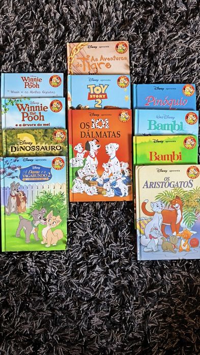 11 livros de histórias da DISNEY