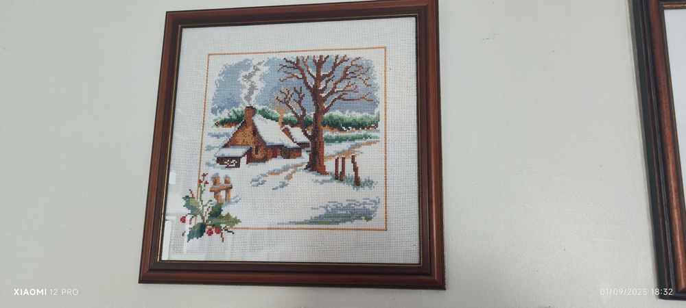 Quadros ponto Cruz, Quatro estações