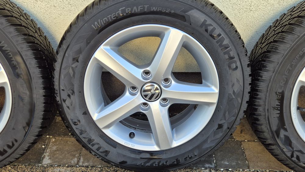 Koła felgi aluminiowe 15" VW Seat Skoda 5x112
