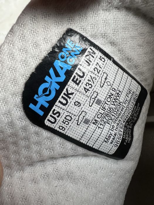 Кросівки Hoka Clifton 9 Розмір 43 Original Взуття
