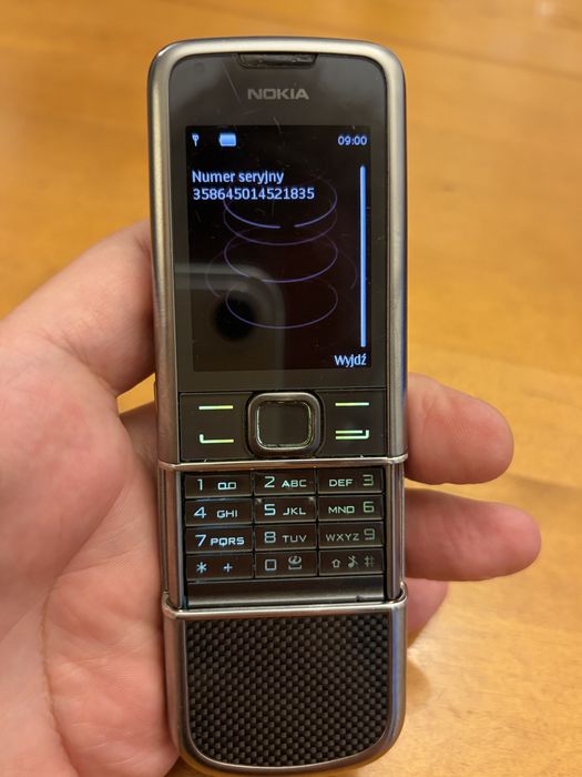 Nokia 8800 Arte Carbon - 100% cala w oryginale. Made in Korea! Okazja!