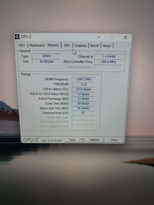 Оперативна памʼять Kingston Fury DDR4-3200 16Gb