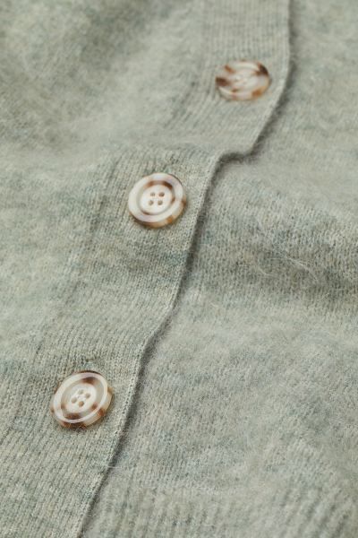 Теплий вовняний кардиган H&M