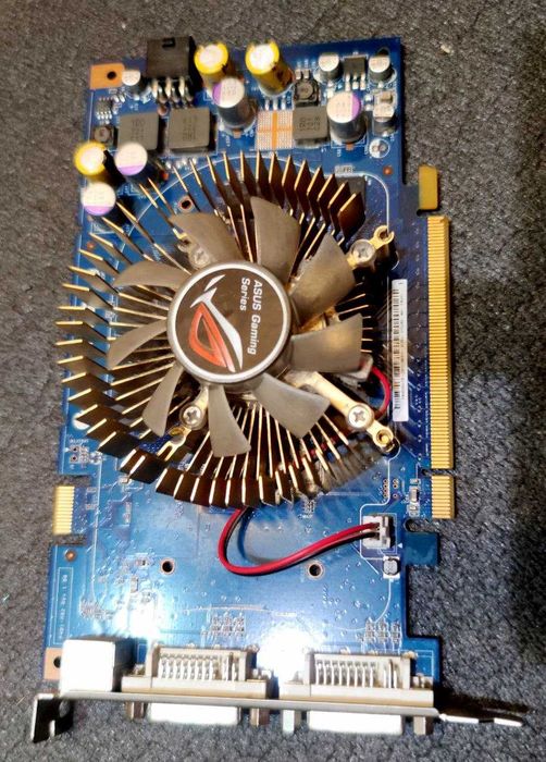 видеокарта охлаждение  кулер рабочая- своя домашняя- 1шт ASUS GeForce , дешево