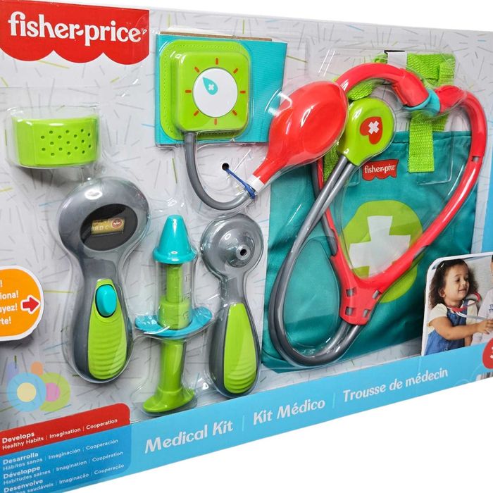 Ігровий набір лікаря Fisher-Price Preschool Pretend Play Medical Kit!