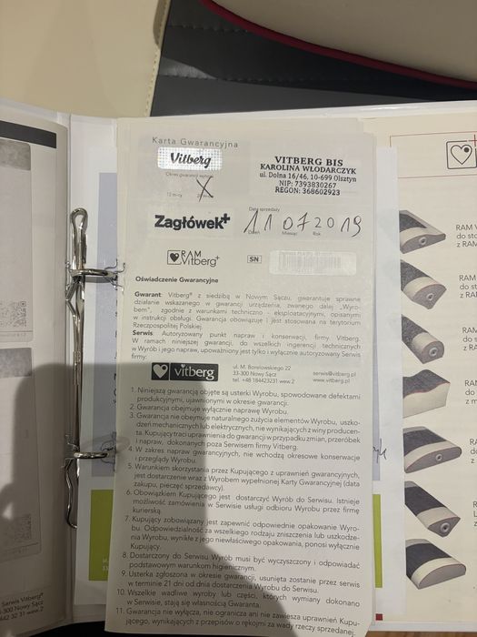 Rehabilitacyjny Aparat Masujący RAM Vitberg+