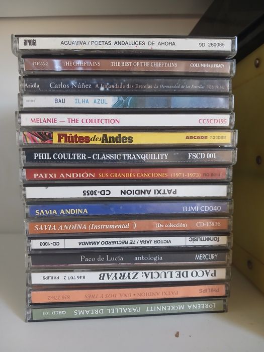 Lote de 16 CDs de Música World / Folk / Flamenco / Celta (Excelentes Artistas)