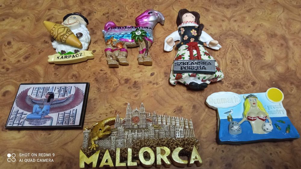 Magnesy różne cena za wszystko sprzedam