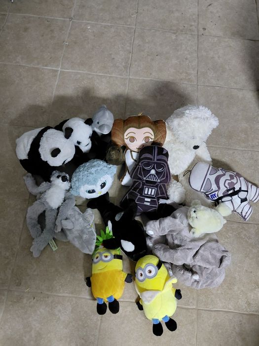 Conjunto de peluches