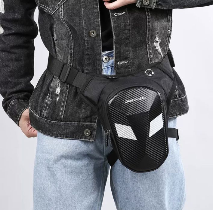 мото сумка на бедро / набедренная сумка