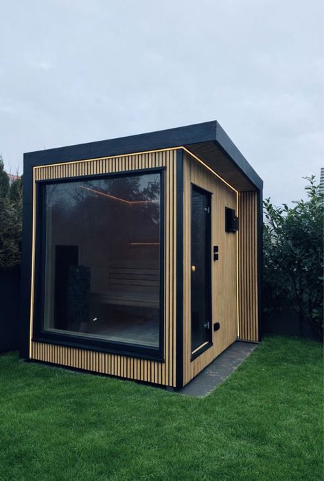 Sauna Balia Ogrodowa Jacuzzi Domowe Spa Domek Letniskowy Inwestycja