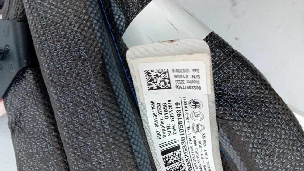Airbag cortina esquerdo FIAT Panda (312_, 319_)